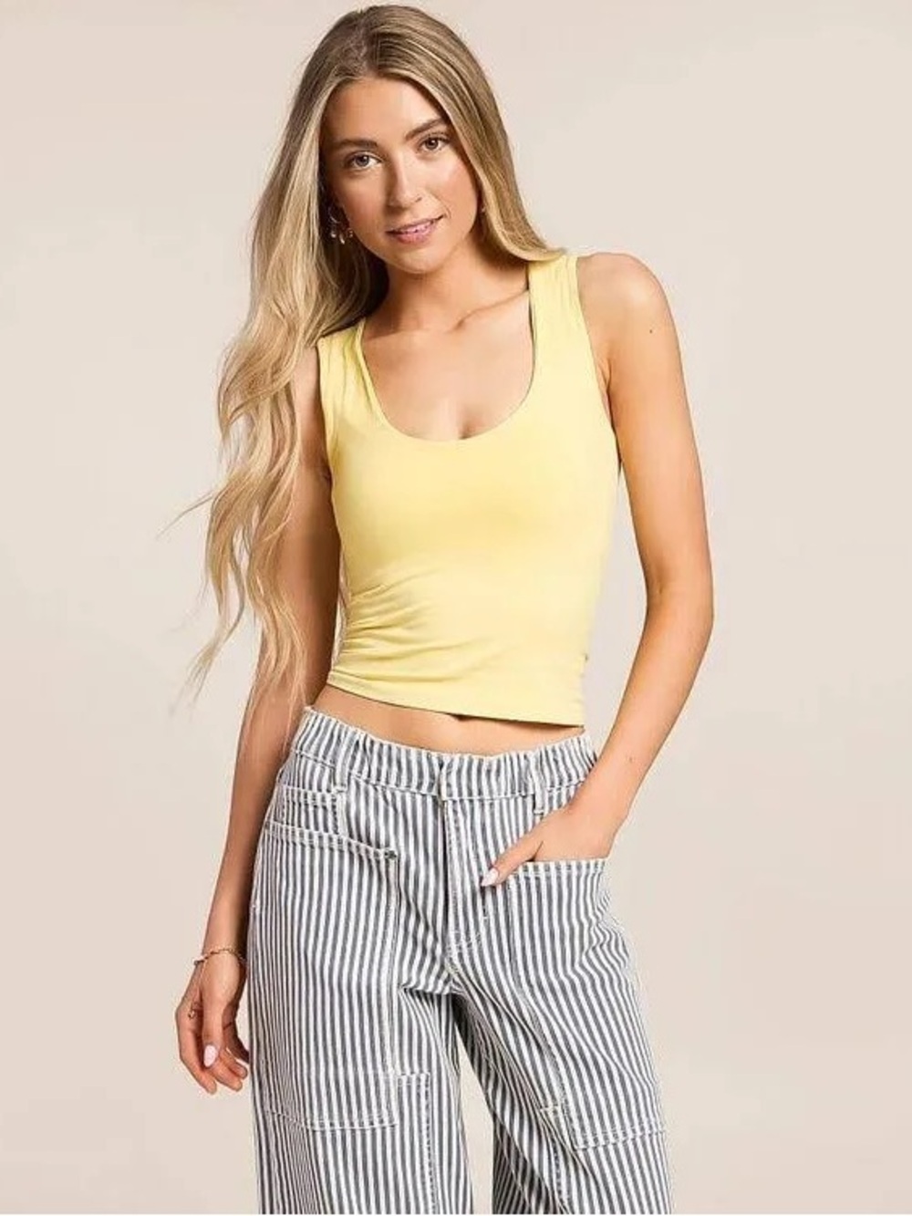 Free people clean lines cami